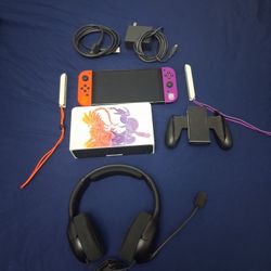 Xbox Series X & Nintendo Switch Pokémon Edition  With Crkd Nitro Deck( TRADE FOR GAMING COMPUTER) 
