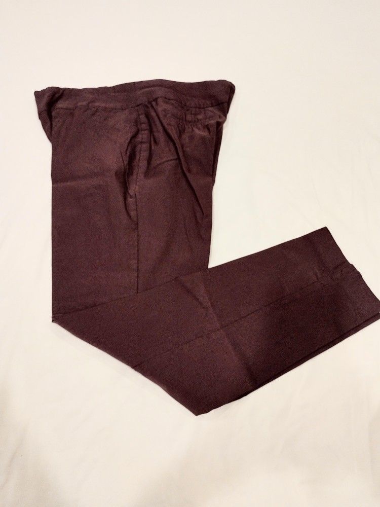 Charter Club Wine Stretch Pants