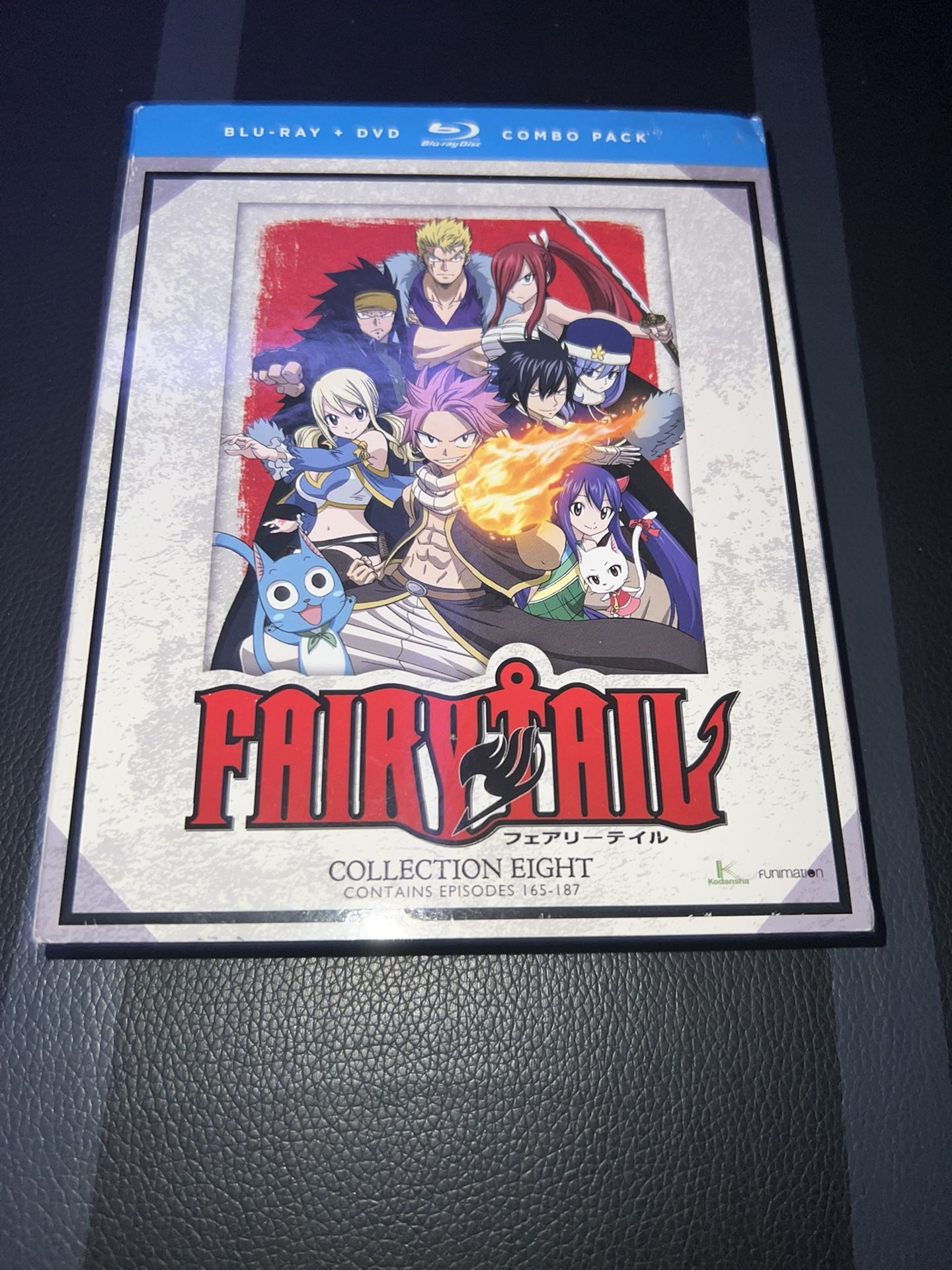 Fairy Tail Collection Eight Bou-ray+dvd Combo Pack 