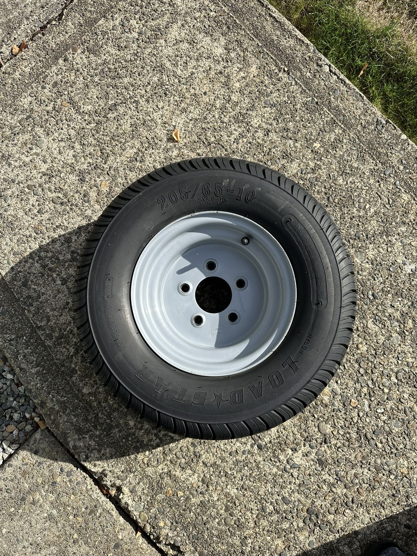Spare Tire/wheel For Trailer