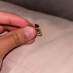Gold And Ruby Ring 