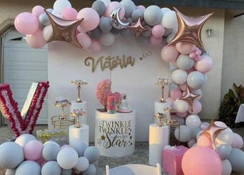 Birthday Balloon Garland ✨