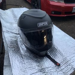 Motorcycle Helmet/SIMPSON MEDIUM 