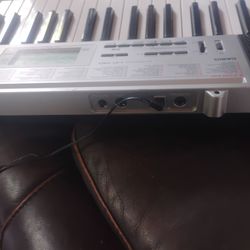 Casio keyboard lk190 has red key color when you push on the keys