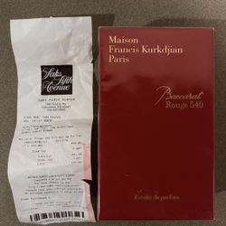Baccarat Rouge 540