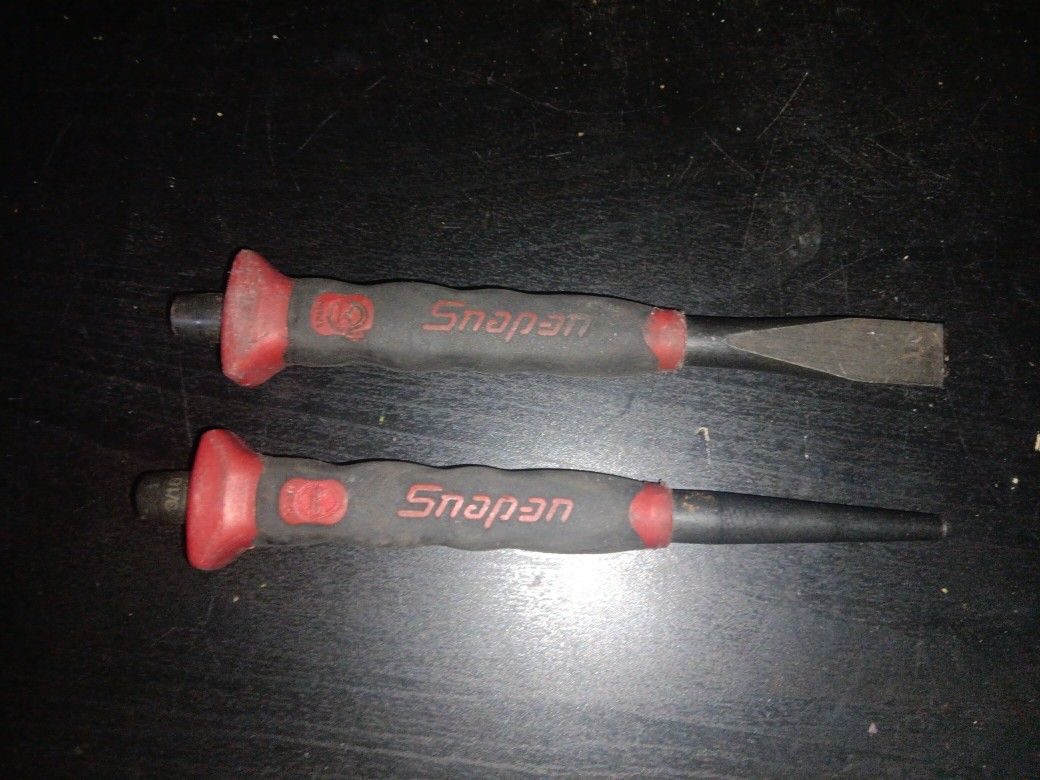Snap On Hand Tools(Flat Edge & Starter Punch)