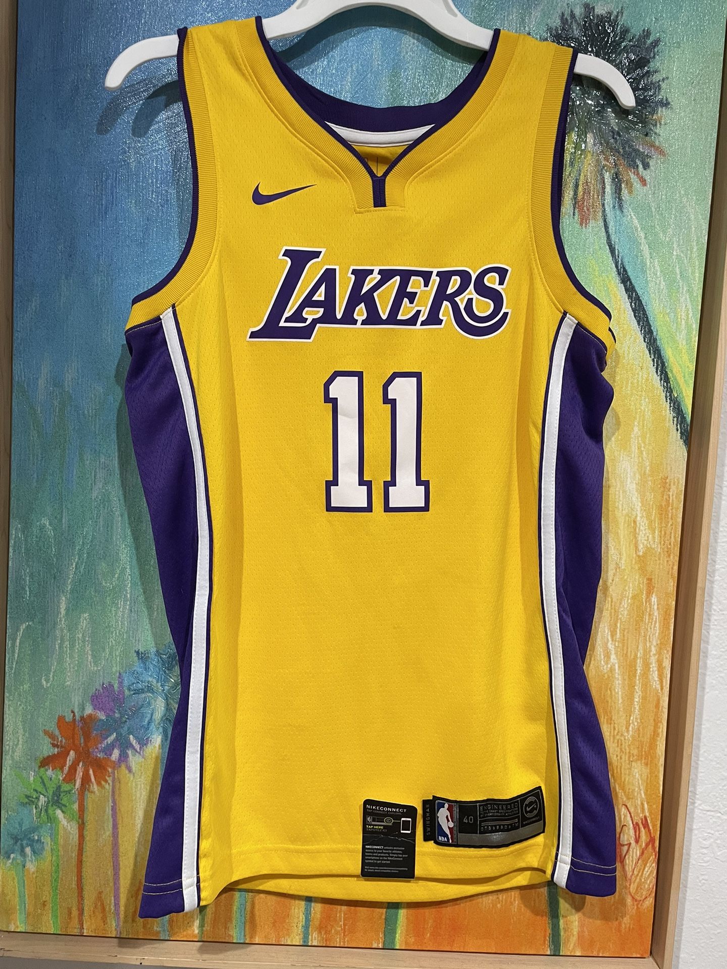 Basketball Lopez Lakers Jersey 2017-18 Panini Status BROOK LOPEZ