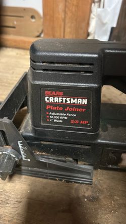 Plate joiner $75
