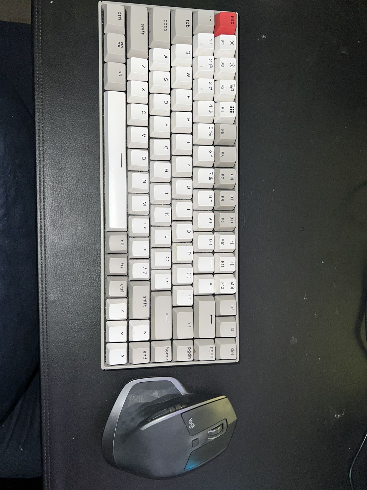 Keychron K2 and Logitech MX Master 2S