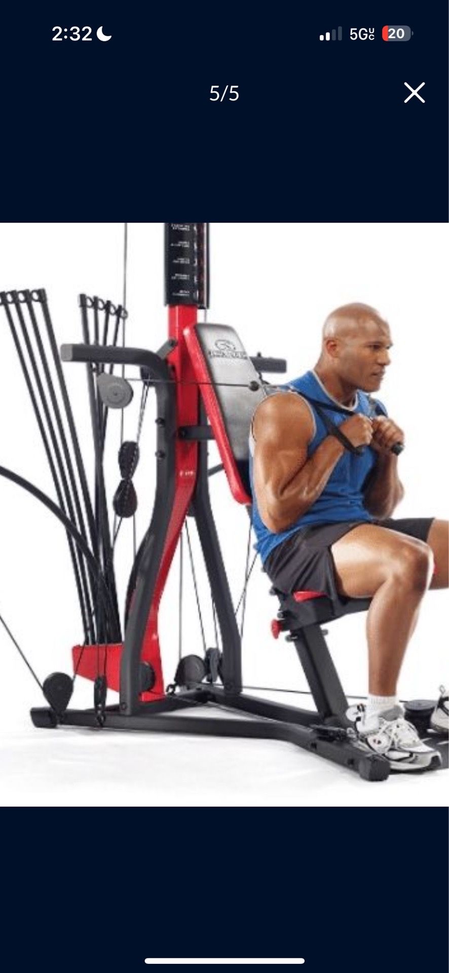 Bow flex complete gym