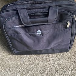 black Dell laptop bag or carrying case