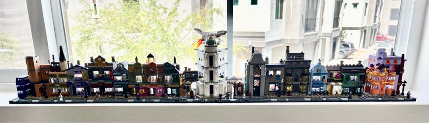 LEGO Harry Potter Diagon Alley #76444 (Built, Box & Instructions)