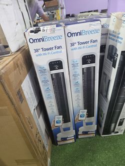OmniBreeze 38" Tower Fan with Wi-Fi Control