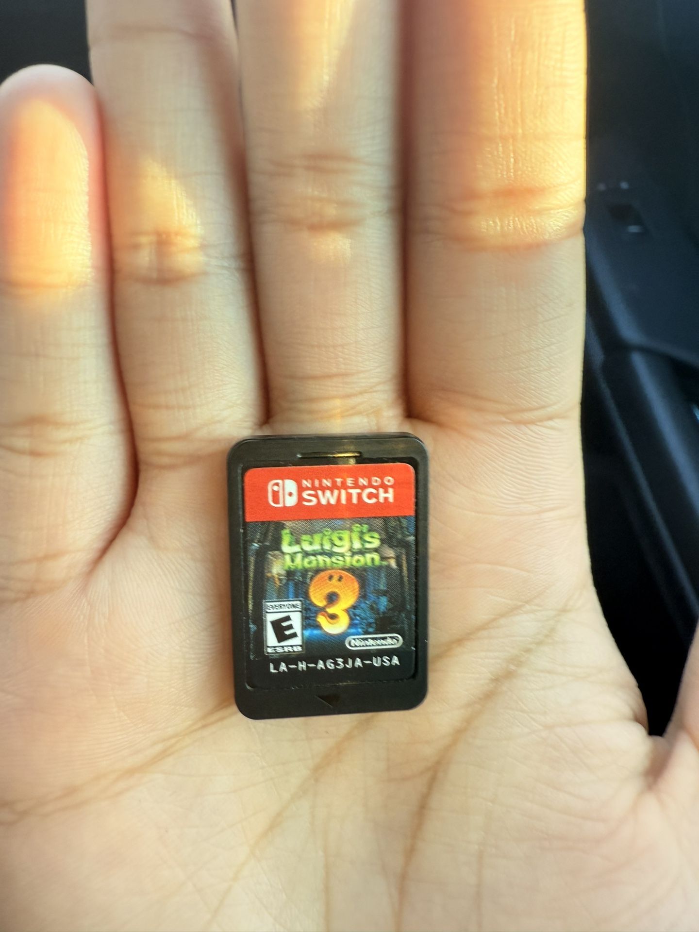Luigi’s Mansion Nintendo Switch Card