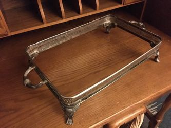 Pyrex pan holder with legs