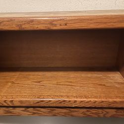 King-Size Bed Book Case Headboard (solid wood)