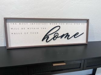 Decorative sign
