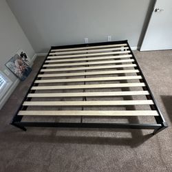 Black King Size Bed frame 