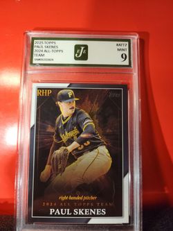 2025 Topps 2024 All Topps Team Paul Skenes Card #ATT-7 EJE 9 MINT