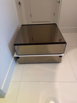Glass tables
