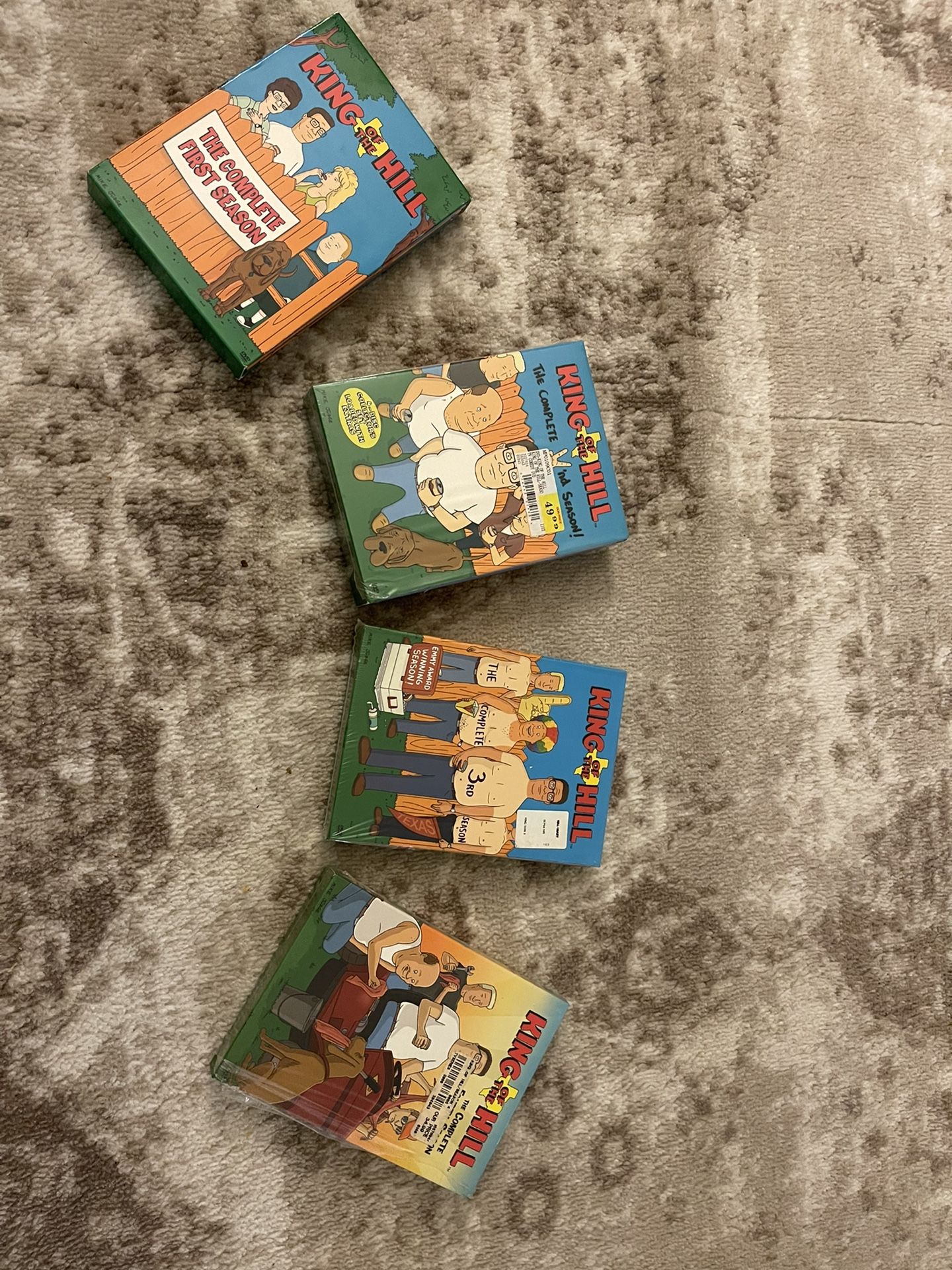 King Of The Hill Seasons 1-4 DVD’s