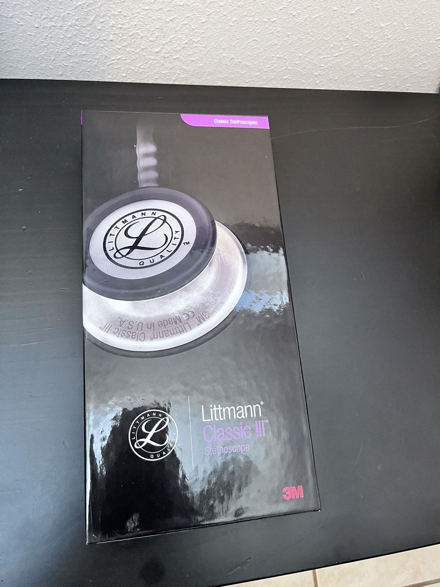 3M Littmann Classic III Monitoring Stethoscope 5623 Blue *NEW*