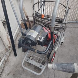 Drain Snake Machine