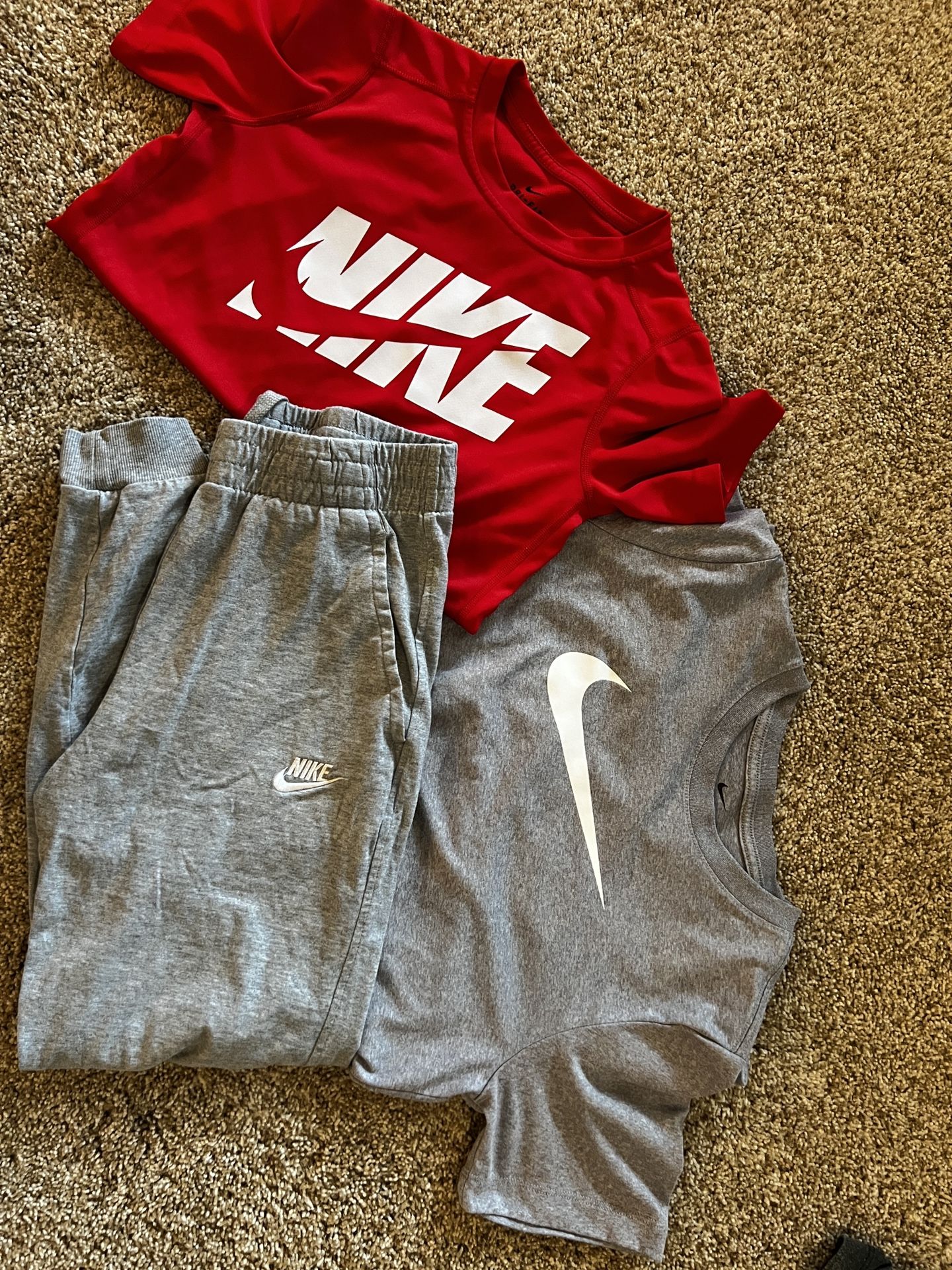 Nike Sweats And T-Shirts YL and M