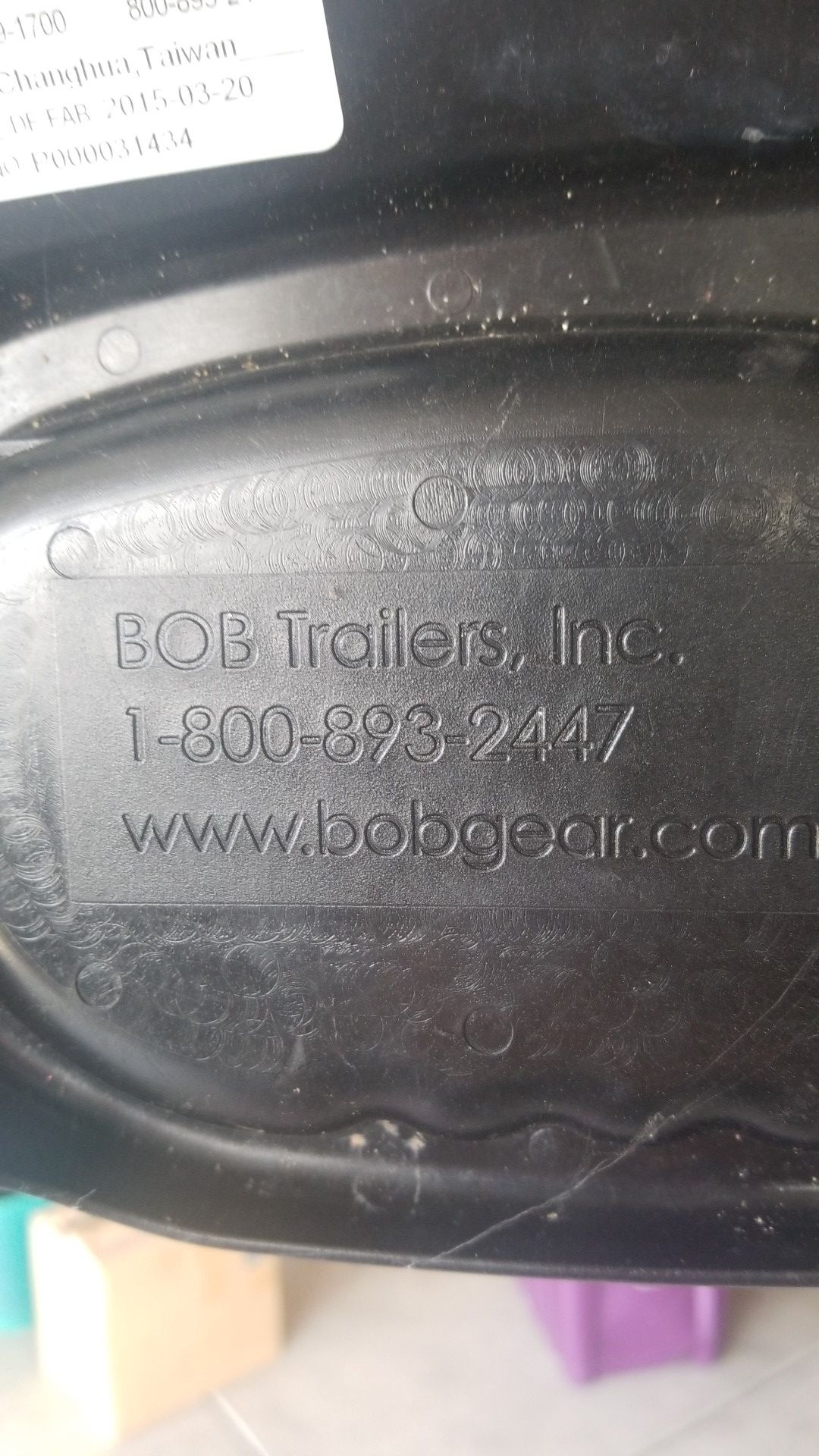 Bob car seat adapter