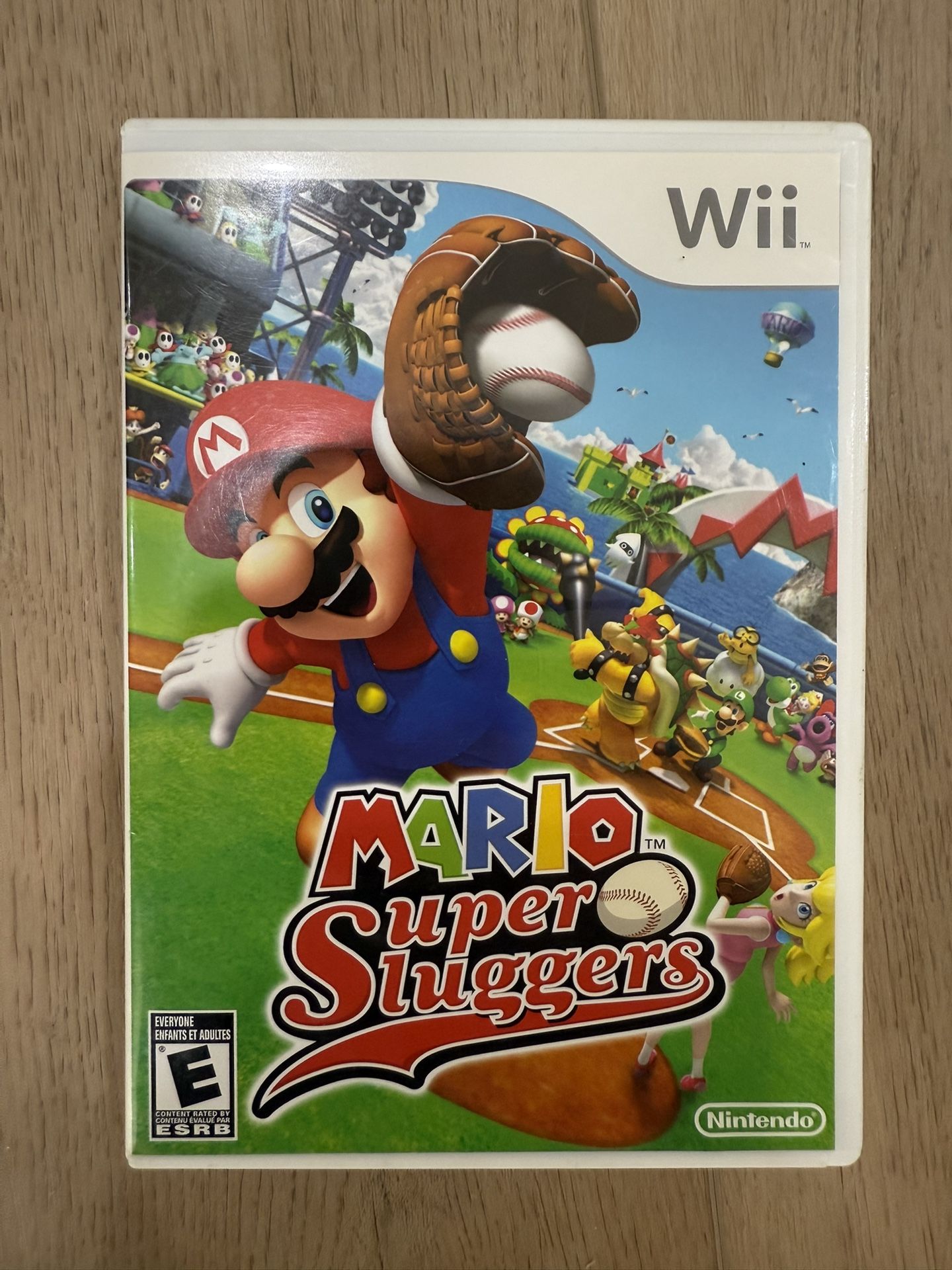 Mario Super Slugger For Nintendo Wii-Complete In Box