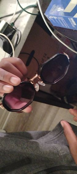 *Maybach 24K  Geometric Sunglasses