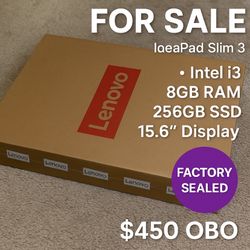 Lenovo Slim 3- New