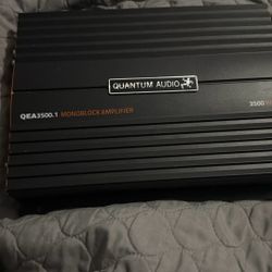 QEA 3500.1 Monoblock Car Amplifier – 3500W