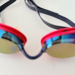 Speedo Mirrored Swim Goggles High School Size