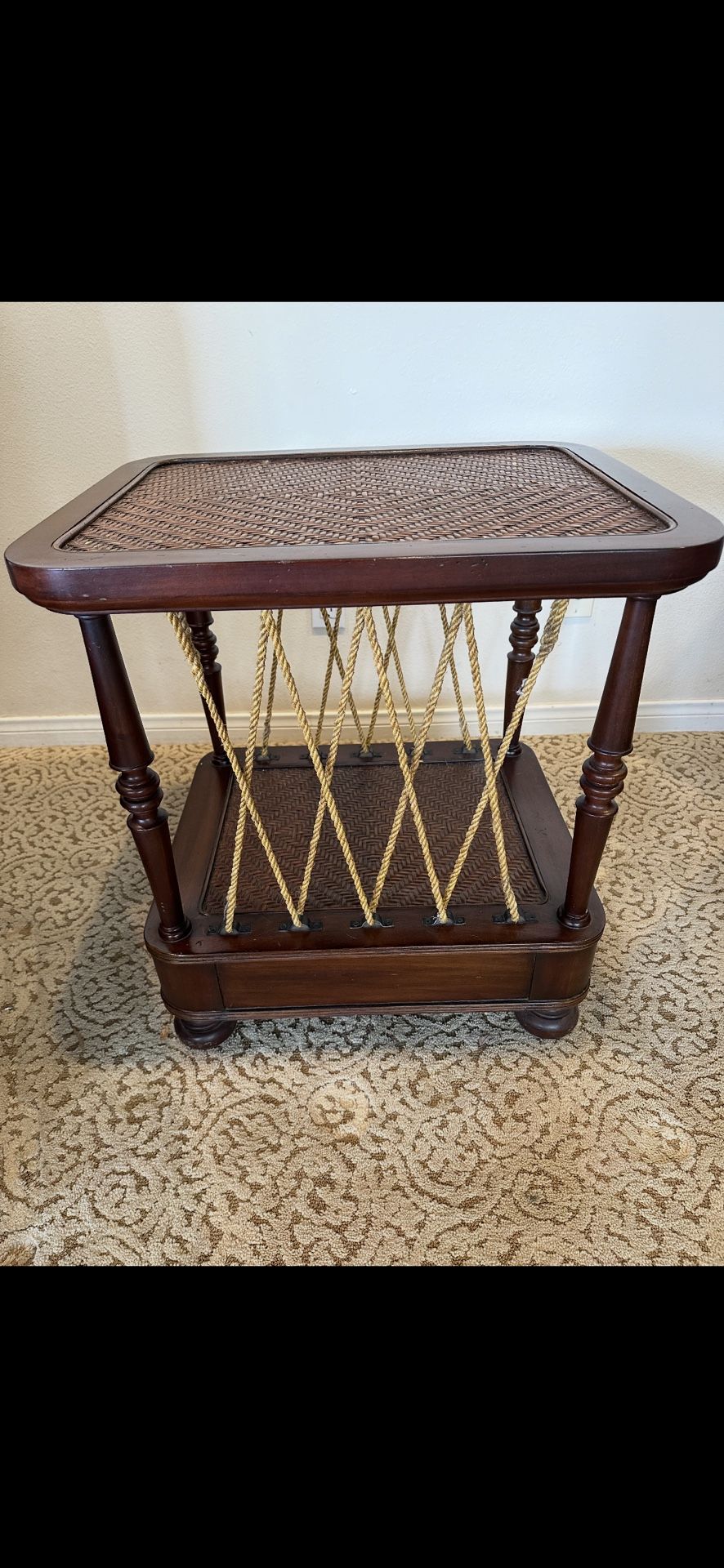 End Table Side Table Wood Tommy bahama Style