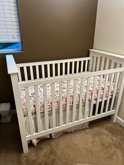 Pottery Barn Crib with mattress