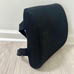 Foam back support cushion for office desk chair