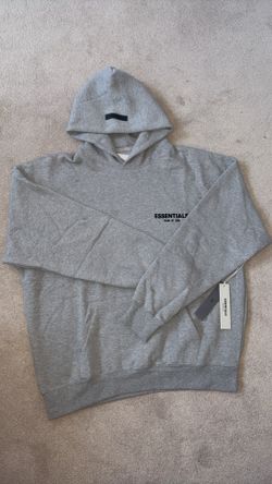 Oatmeal grey essentials hoodie