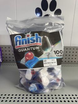 Finish Powerball Quantum Dishwasher Tabs 100ct
