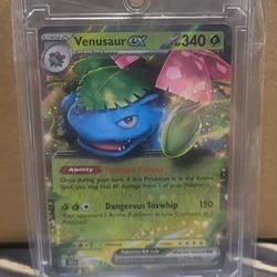 Venusaur ex 001/142 Sv07: Pokemon TCG - Stellar Crown Holo Double Rare - NM