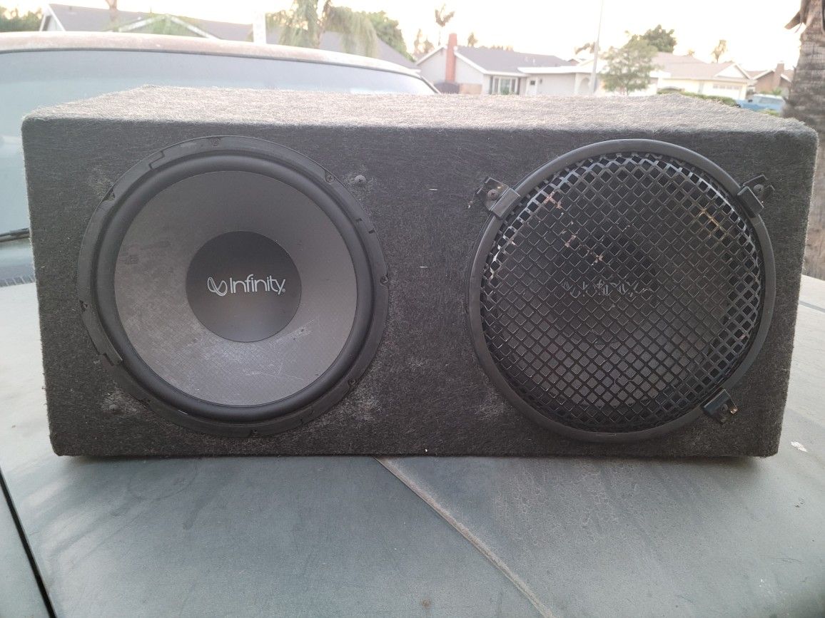 Infinity Subwoofers In Box