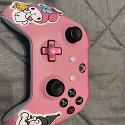 Pink custom Xbox controller 
