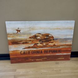 Cali Art Print on Canvas