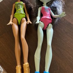 2 Monster High Dolls