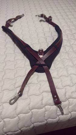 Occidental leather belt  suspenders