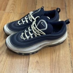 NIKE AIR MAX 97 DALLAS COWBOYS SNEAKERS NAVY/ WHITE/ SILVER MEN'S SIZE-US-12
