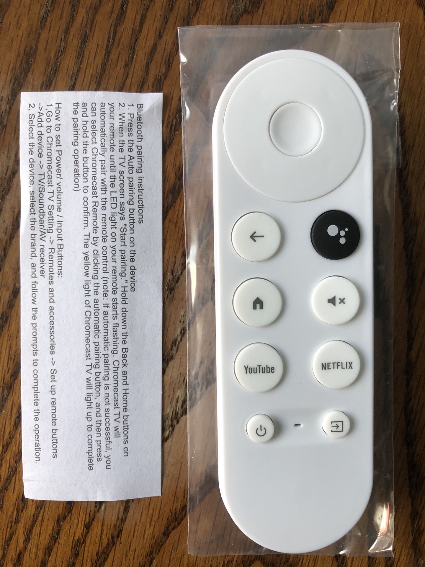 Chromcast Tv Remote Control Google New