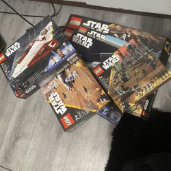 LEGO Star Wars Bundle – AT-TE, TIE Bomber, N-1 Starfighter, Republic Tank & More