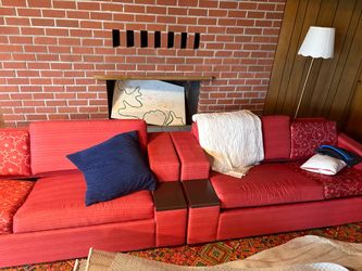 Hide-a-bed couch
