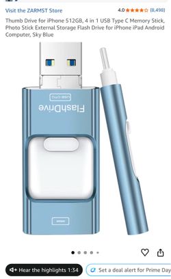 512gb usb 4 in 1